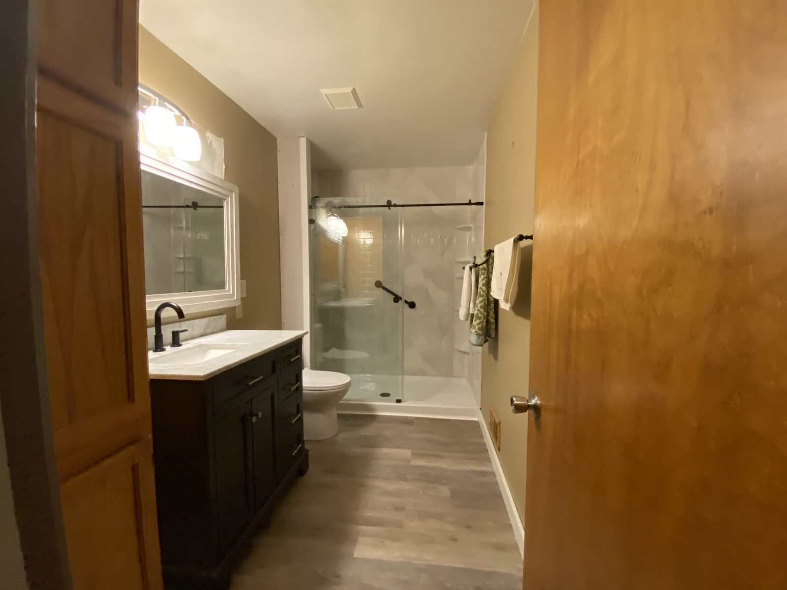 Vanity and shower after 2022