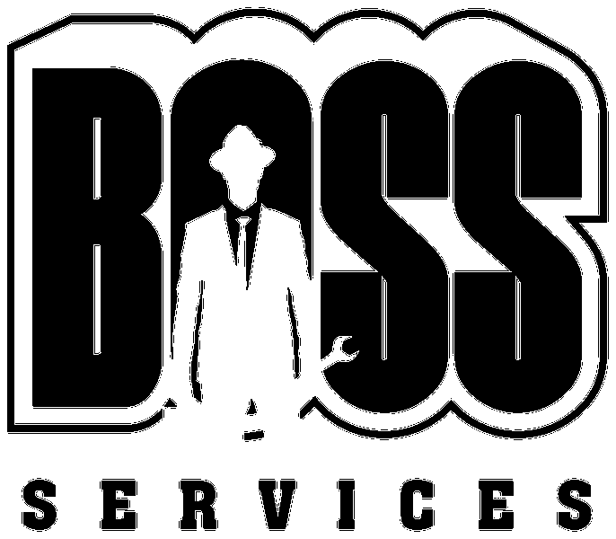 BOSS Services Logo header black transparent