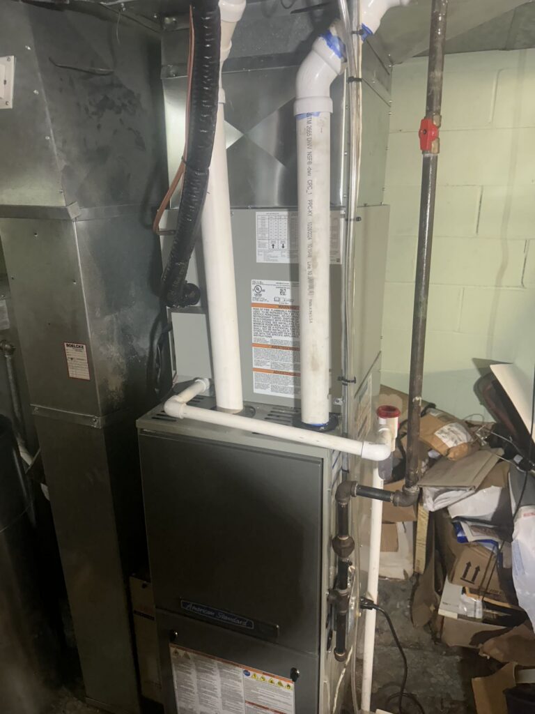 American Standard furnace install — Boss Services Southwest Michigan